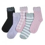 Ladies bright Patterned socks