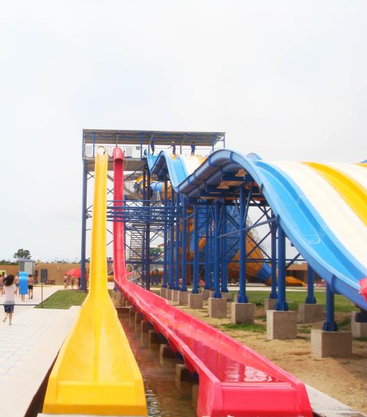 Outdoor Amusement Park Fiber Glass Free Fall Water Slide Equipment for Outdor