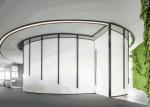 Meeting Room AC48V Curved Blackout Lcd Switchable Smart Glass
