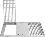 LTA Hot Dip Galvanized Untreated Stainless Bar Grating For Vehicle Surfaces