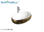 Top Mounting Ceramic Art Basin Wash Hand Sink AB8252 595×420×155mm