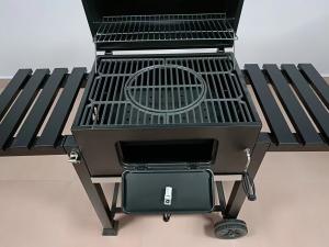 Wholesale Movable CSA Charcoal BBQ Grill 30kgs Stainless Steel Wood Grill from china suppliers
