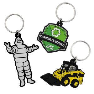 Wholesale Silicone Soft PVC Keychain Rubber Keyring With Logo Bulk Floating from china suppliers