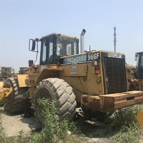 Used High Quality Cat Wheel Loader 966f, Secondhand 100% Original Medium Front