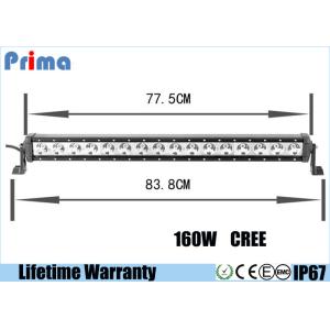 China 33 160W Single Row Led Spot Light Bar Flood Combo Beam Water and Dust Proof Housing on sale