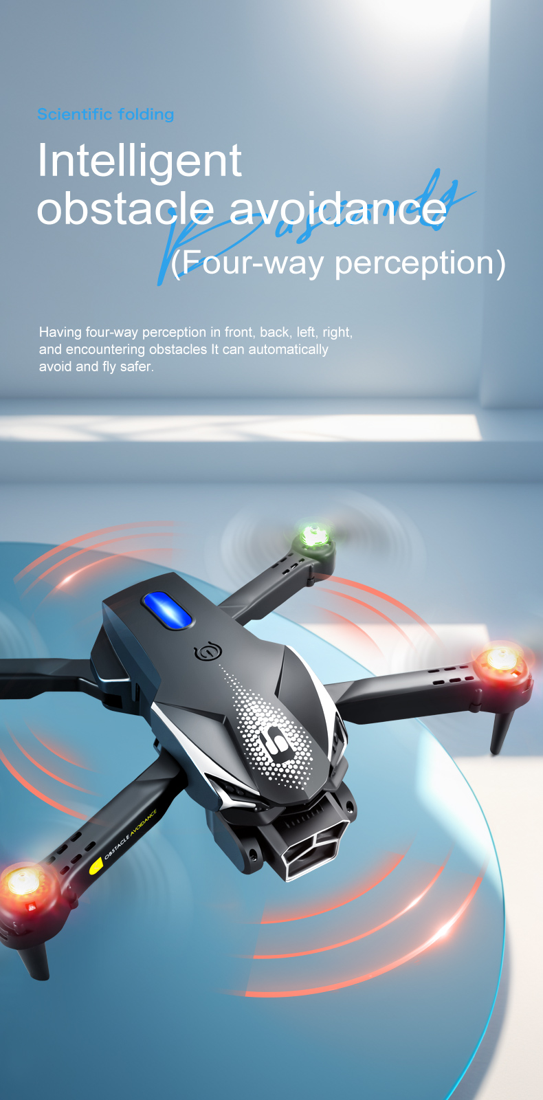 4-5min Lu600 Folding Drone Photography 2.4g Wifi Mini Drone 4k Waterproof Optical Flow Air Drone Quadcopter Phone Control For Beginner