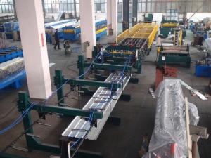 Wholesale Thin Type Roof Panel Roll Forming Machine , Corrugated Sheet Making Machine Normal Speed from china suppliers