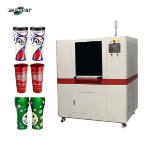 Wholesale AC 110V Can Printing Machine 360 Round Rotaty Inkjte Printer Cylinder UV Bottke Printer from china suppliers