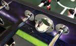Kiker Match Football Game Table Comfortable Soft Hand Grip With Chromed Parts