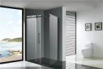 Stainless Sliding Glass Shower Door