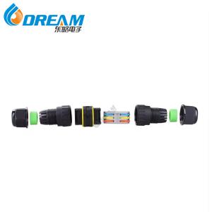 Wholesale Junction Box Outdoor Waterproof IP68 3 Way Line M25 Cable Connector Wire Range 6-11mm Power Protection Box from china suppliers
