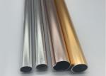 T5 T6 Polished Anodised Aluminium Tube Anodized Round Aluminium Extrusion