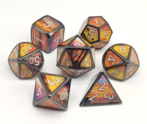 Wholesale Handcraft Polyhedron Mini RPG Dice Zinc Alloy Material For Collection from china suppliers