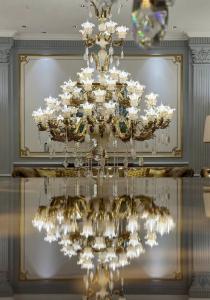 Wholesale High Quality Large Flower Chandelier For Grand Foyer Dining Room High-End Commercial Space from china suppliers
