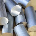 Smooth Silver Aluminum Round Rod Hot Rolled Solid Aluminum Rod