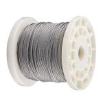 Polished 4x19 FC Galvanized Steel Wire Rope 4mm 6mm for Construction Application