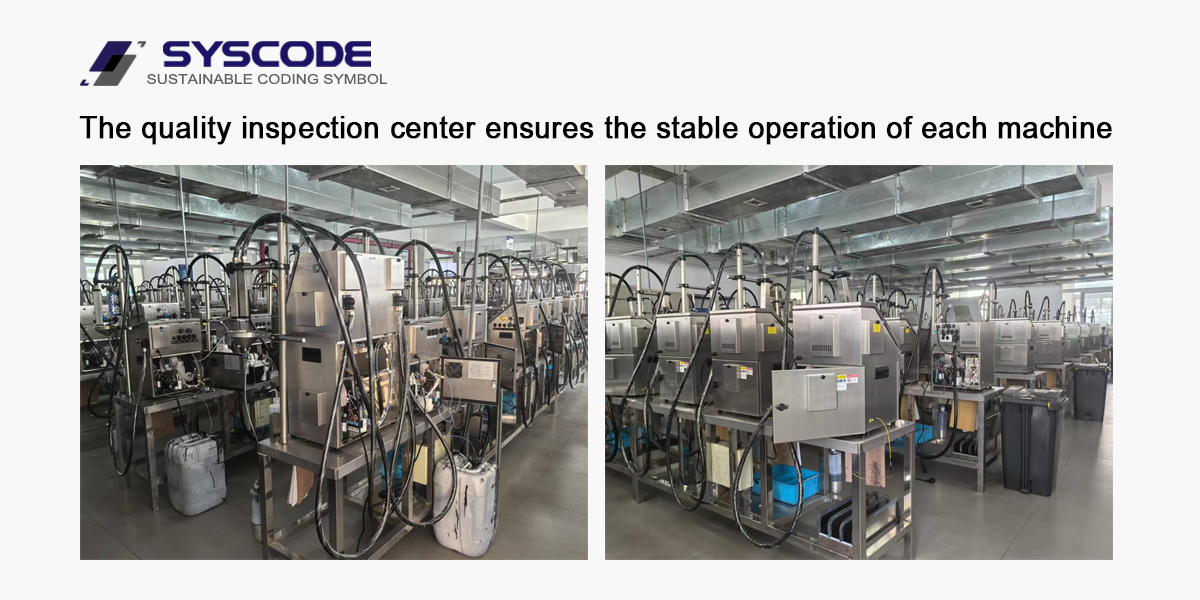 Dual Head Inkjet Date Printing Machine Fully Automatic With Date Marking And QR Code