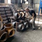 CT 20 Steel Pipeline Tee Gost 17376 Standard for Power Generation
