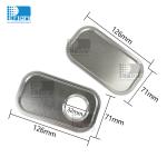 500ML Empty Metal Tin Cans Accessories Customized For Engine Oil Lubricating Oil