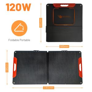 Wholesale 120W Portable Fold Up Solar Panels from china suppliers