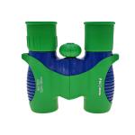 Green Shockproof 8x21 Kids Binoculars For Bird Watching / Learning Star