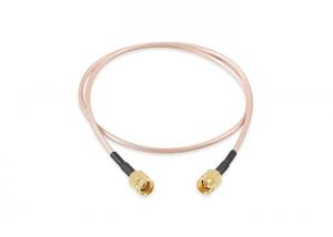 China 25cm Coax Jumper Cables DHT Electronics RF Assembly High Temperature Resistance on sale