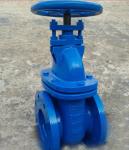 DN150 PN10 GG25 non-rising stem flanged gate valve