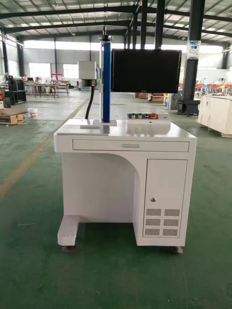 Zodo Cabinet fiber laser marking machine 30W/20W for metal and non metal laser engraver