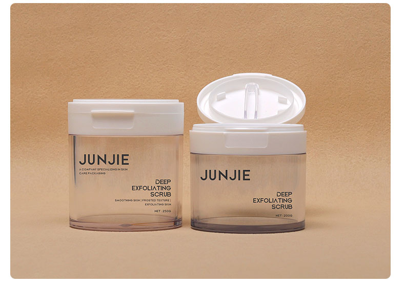 150g 200g Cream Jars / Empty Plastic Cosmetic Jars For Skin Care Products