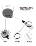 Deyi Badge Reel Metal Outdoor Badge Clips Retractable Badge Holder Clip