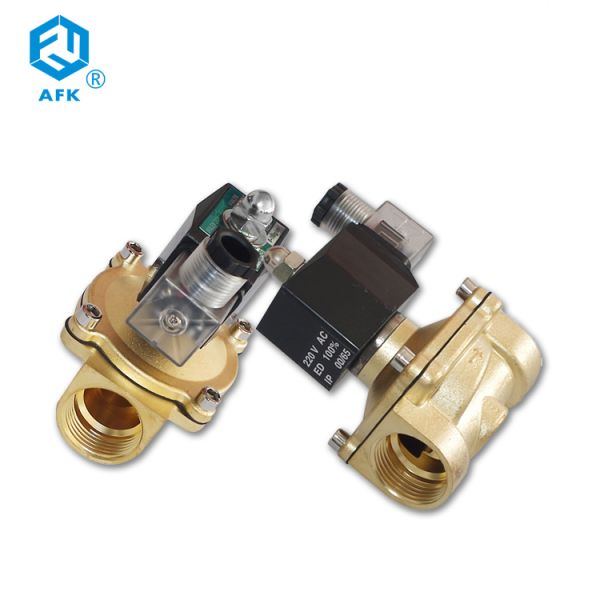 12V 24V 110V 220V AFK 2T Lpg Gas Solenoid Valve 3/4 Inch