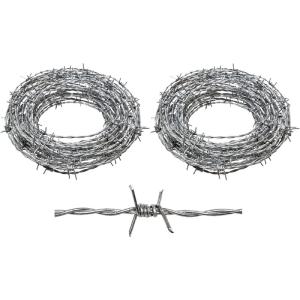 Wholesale Anti Rust Anti Climb Fencing Farm Army 2.6mm Galvanized Razor Barbed Wire from china suppliers