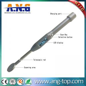 China 134.2Khz FDX-B Telescopic wand LED Bluetooth Animal Microchip Scanner RFID Reader on sale