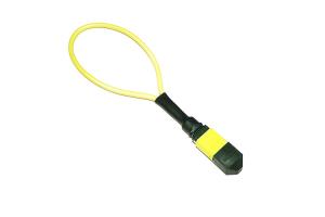 China Male Female Fiber Optic Loopback SM MM OM3 OM4 OM5 MPO Loopback on sale