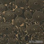 Artificial Wood Veneer of Golden Tree Ring 0.30mm G.TR-X3388 Slice Cut For