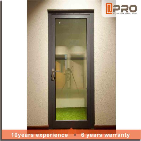 Multi Color Aluminium Hinged Doors With Powder Coated Surface Treatment aluminum