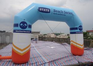 Wholesale Customize Inflatable Arches 0.55mm PVC Tarpaulin With One Free Blower from china suppliers