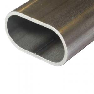 China A53-A369 Flat Oval Steel Tube 20*50mm Flat Sided Oval Tube Cold Rolled on sale