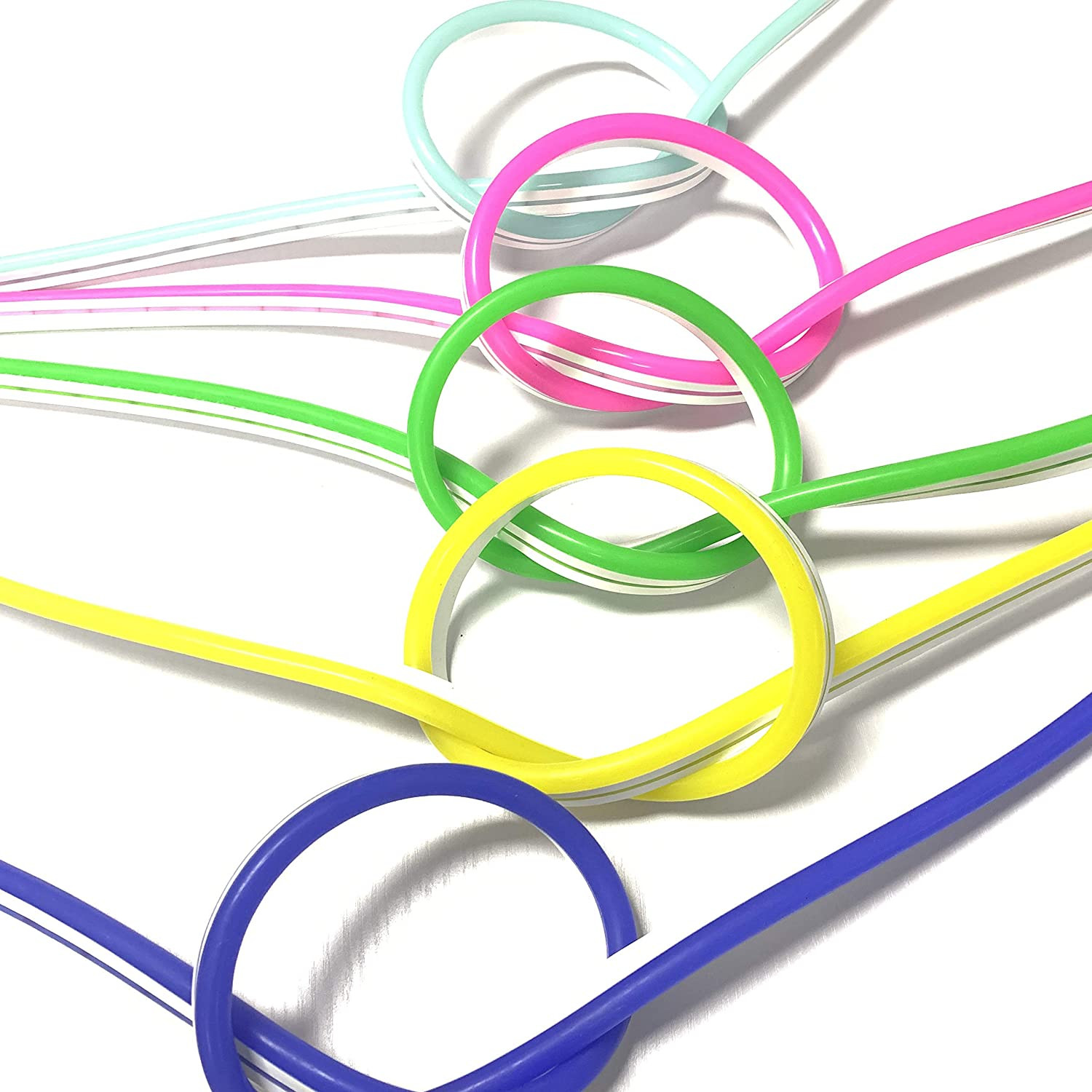 RoHS 2.5cm Cuttable LED Neon Rope Light IP67 Flexible Hoses 8x16mm