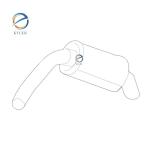Muffler Pipe Muffler Assembly LR015392 for Land Rover Range Rover Sport 2010