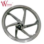 Aluminum Alloy Bajaj Three Wheeler Parts / 6 Holes Motorcycle Spoke Rim