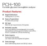 Digital Point Of Care Medical Devices Long Lifespan Hba1c Analyzer Portable