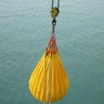 No Environmental Contamination Risks PVC Water Weight Bag Lightweight Easy To