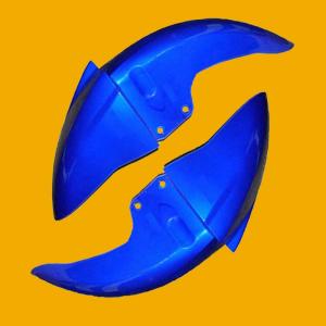 Wholesale China OEM Blue Motorcycle Fender for Motorcycle Plastic Part from china suppliers