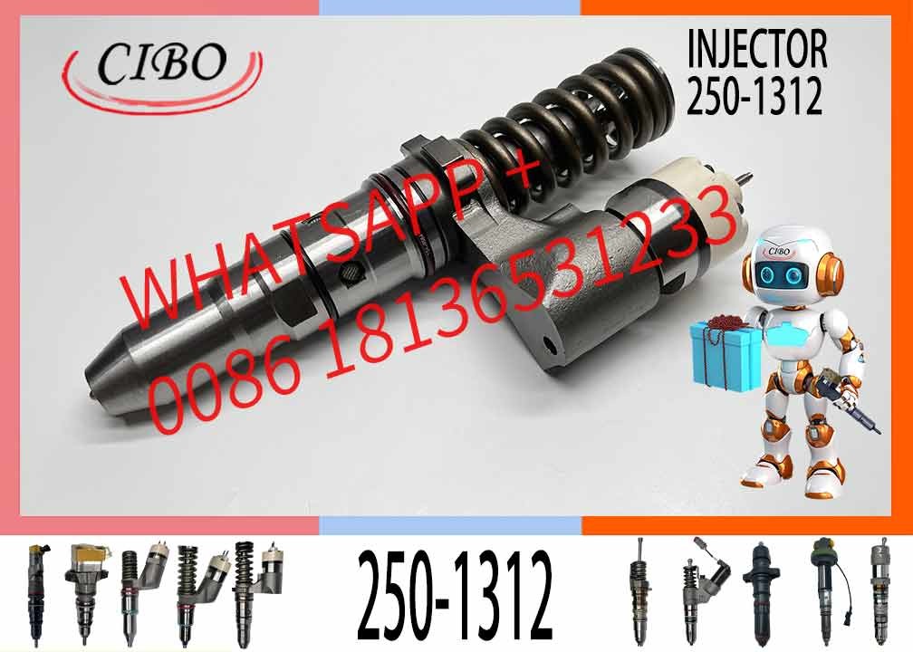 Diesel Fuel Injector Assembly 250-1312 2501312 392-0217 392-0219 20R-347710R-1275 for C+ 3512C Engine