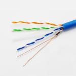 Indoor 99.9% Copper Ethernet LAN Cable Cat 6 23awg For Computer Networks