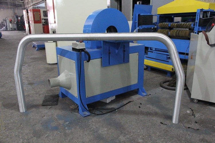 Stainless Steel Tube Sanding Machine Easy Operation One Year Warranty