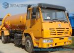 Shacman 4 X 2 Sewage Vacuum Truck , 10M3 10000L Gully / Cesspit Emptier