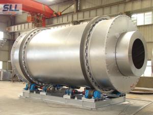 Wholesale Low Fuel Consumption Sand Dryer Machine Rotating Drum Dryer With Burner Natural Gas from china suppliers