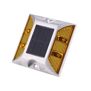 Wholesale ROHS Certified Cast Aluminum Square Reflective Road Stud for Roadway Safety in Market from china suppliers